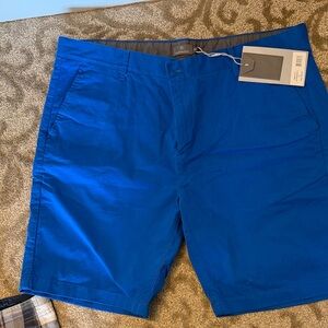 Victorinox Men's Vibrant Blue Flat Front Shorts